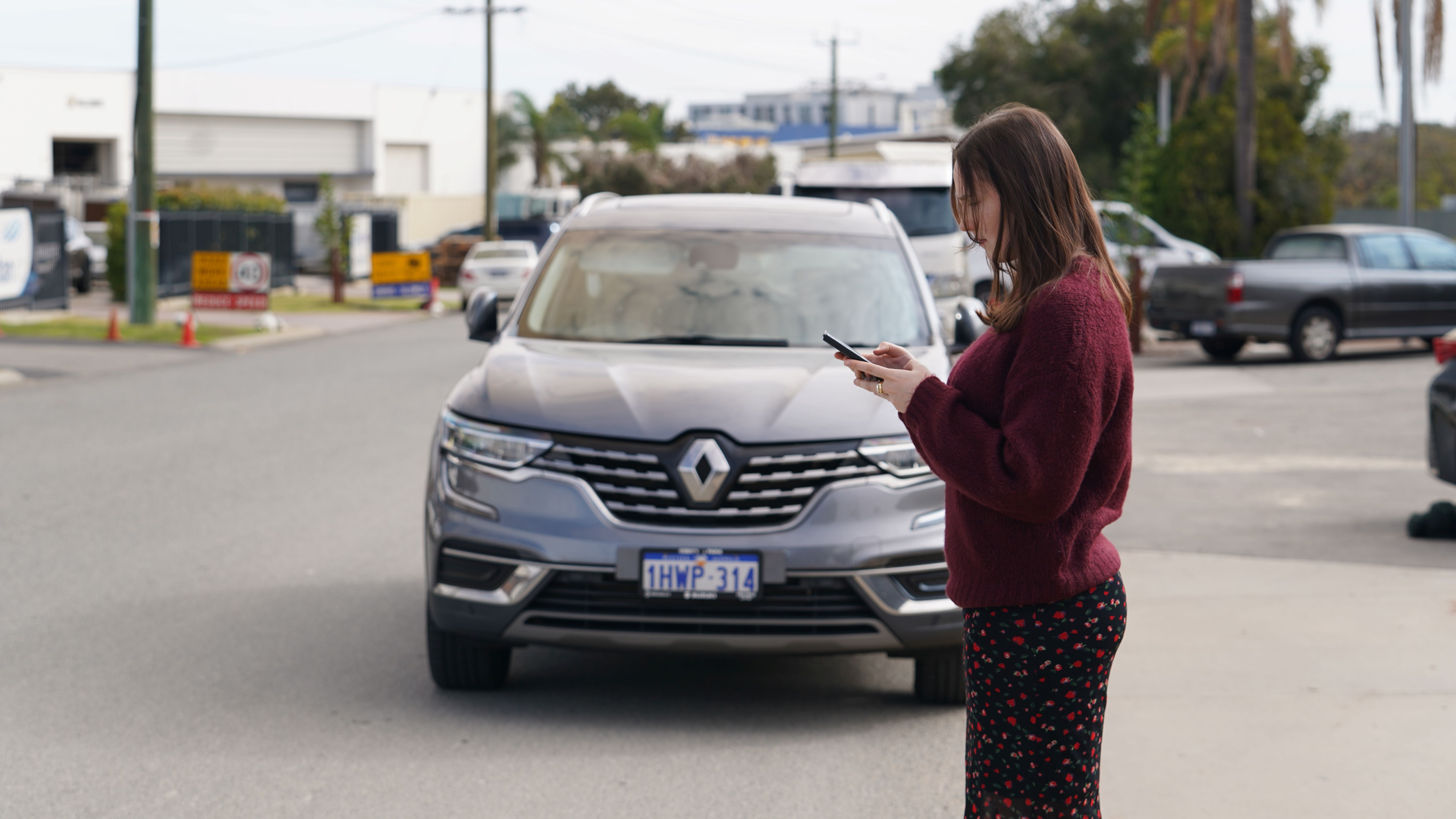 Police officer at an accident
